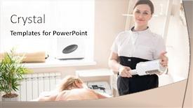  Presentation with lpg - Slides enhanced with portrait-of-content-lpg-specialist background and a white colored foreground