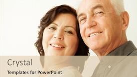  Presentation with cute - Presentation consisting of portrait-of-cute-happy-caucasian background and a lemonade colored foreground