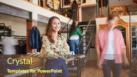  Presentation with fashion - Amazing presentation having portrait-of-female-owner backdrop and a tawny brown colored foreground