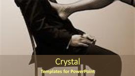  Presentation with chest - Theme with fetish - portrait of guy with woman background and a tawny brown colored foreground