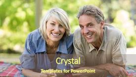  Presentation with blank portrait a4 - PPT theme consisting of portrait of happy couple lying on blanket in park background and a violet colored foreground