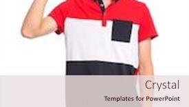  Presentation with child teen - Slides featuring 5 10 - portrait of happy teen boy background and a lemonade colored foreground