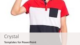  Presentation with child teen - Colorful PPT layouts enhanced with portrait of happy teen boy showing one palm - 4 fingers isolated on white background happy smiling child doing gesture of number four series of photos count from 1 to 10 backdrop and a sky blue colored foreground