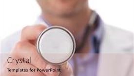  Presentation with alert - Amazing slide deck having portrait-of-hero-in-white backdrop and a coral colored foreground