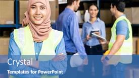  Presentation with islam - Amazing presentation having portrait-of-islam-muslim-female backdrop and a teal colored foreground