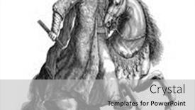  Presentation with turkish - Slide set enhanced with portrait-of-kara-mustafa-grand background and a light gray colored foreground