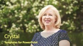  Presentation with middle ages portrait - PPT theme consisting of portrait of lovely middle aged background and a tawny brown colored foreground