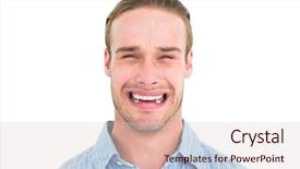  Presentation with mom crying - Beautiful presentation featuring portrait of man handsome crying backdrop and a lemonade colored foreground