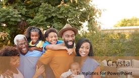  Presentation with home garden - Amazing presentation having portrait-of-multi-generation-african backdrop and a coral colored foreground