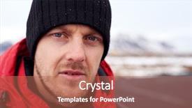  Presentation with adventure - Beautiful theme featuring physical weathering - portrait of outdoors sporty rugged backdrop and a coral colored foreground