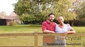  Presentation with romantic - Cool new PPT layouts with portrait-of-romantic-couple-taking backdrop and a yellow colored foreground