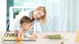  Presentation with mistakes pencil eraser pencil eraser - Colorful slides enhanced with portrait of smart tutor backdrop and a lemonade colored foreground