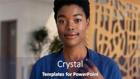  Presentation with medical smiling doctor - 