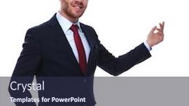  Presentation with navy - Beautiful presentation featuring portrait-of-smiling-young-businessman backdrop and a wine colored foreground