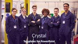  Presentation with college students - Amazing slides having portrait-of-students-studying backdrop and a wine colored foreground