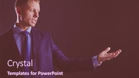  Presentation with successful - Slide set consisting of portrait-of-successful-cheerful-cute background and a tawny brown colored foreground