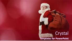  Presentation with happy new year - Theme having portrait-of-the-good-old background and a wine colored foreground