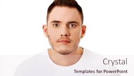  Presentation with angry - Colorful PPT layouts enhanced with portrait-of-young-angry-man backdrop and a lemonade colored foreground