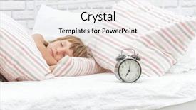  Presentation with happy kids at indoor playground - Slide deck having portrait of young happy smi background and a sky blue colored foreground