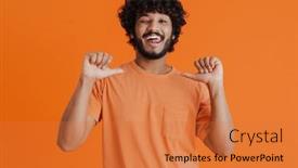  Presentation with indian - Theme enhanced with portrait-of-young-indian-handsome background and a red colored foreground