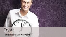  Presentation with vintage clock - Cool new presentation design with background concept wordcloud multilanguage international many language illustration of alcohol glowing light backdrop and a gray colored foreground