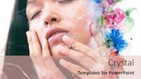  Presentation with artwork - Beautiful presentation theme featuring portrait photography blends in with original artwork backdrop and a lemonade colored foreground