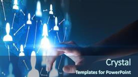  Presentation with showing world map for shipping - Slides featuring portraits and a world map background and a  colored foreground