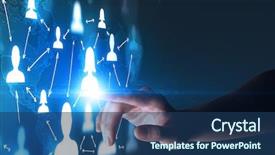  Presentation with world map - Colorful PPT theme enhanced with portraits and a world map backdrop and a  colored foreground