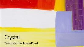  Presentation with art marble patterned texture - Colorful slide deck enhanced with poditray - colorful textured background original art backdrop and a  colored foreground