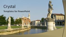  Presentation with garden city - Amazing PPT layouts having poditray - one of the best known backdrop and a light blue colored foreground