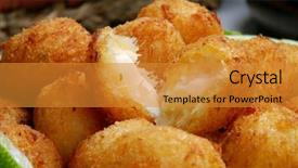  Presentation with salt - Slides with  background and a  colored foreground