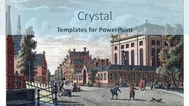  Presentation with engraving - Amazing PPT layouts having portuguese-synagogue-in-amsterdam-vintage backdrop and a light blue colored foreground
