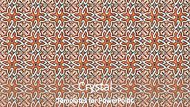  Presentation with islamic tiles - Beautiful PPT theme featuring portuguese tiles with a orange backdrop and a coral colored foreground