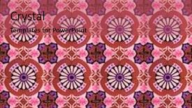  Presentation with photograph - Slides with portuguese tiles with a red background and a coral colored foreground