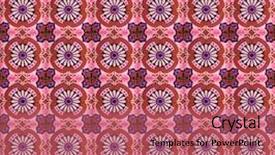 Presentation with red marble pattern wallpaper blue - Beautiful PPT layouts featuring portuguese tiles with a red backdrop and a coral colored foreground