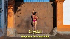  Presentation with mexican - Cool new PPT layouts with poses outdoors at a mexican backdrop and a tawny brown colored foreground