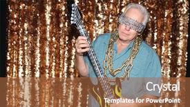  Presentation with memory book family photo album - Colorful slides enhanced with booh - photo booth a man smiles backdrop and a red colored foreground