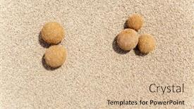  Presentation with mediterranean - Audience pleasing PPT theme consisting of mediterranean white sand beach backdrop and a lemonade colored foreground