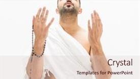  Presentation with kaaba mecca - Colorful PPT theme enhanced with posing as ready for hajj backdrop and a lemonade colored foreground