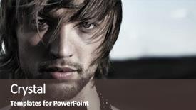  Presentation with top hat - PPT theme having posing topless in top hat background and a dark gray colored foreground