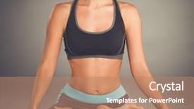  Presentation with positioning - Slides enhanced with positioning - young woman sitting background and a coral colored foreground