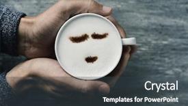  Presentation with milk powder - Presentation featuring positive behavior - high-angle shot of a young background and a dark gray colored foreground