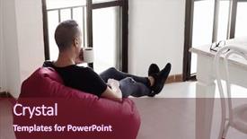  Presentation with red coffee bean - Beautiful presentation theme featuring positive behavior - young caucasian man indoors have backdrop and a tawny brown colored foreground