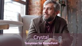  Presentation with drinking alcohol - PPT layouts featuring positive-dreamy-middle-aged-bearded background and a tawny brown colored foreground