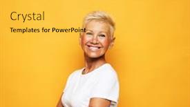  Presentation with broad - Slide set featuring positive-human-emotions-and-reaction background and a yellow colored foreground