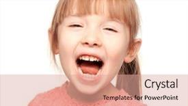  Presentation with cute - Amazing presentation having speech language pathologist - cute little girl on white backdrop and a coral colored foreground