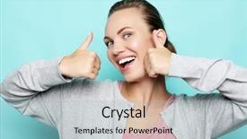  Presentation with respect - Slide deck having respect to someone body language background and a light blue colored foreground