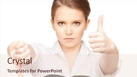  Presentation with teenage girl - Presentation having positive negative - bright picture of lovely teenage background and a lemonade colored foreground