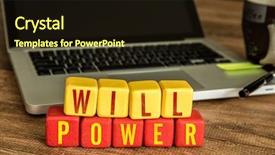  Presentation with power poind marketin educativa para desc - PPT theme featuring positive psychotherapy - will power written background and a wine colored foreground