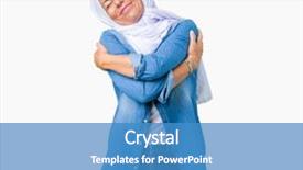  Presentation with self care - Beautiful slides featuring positive smiling confident self love backdrop and a teal colored foreground